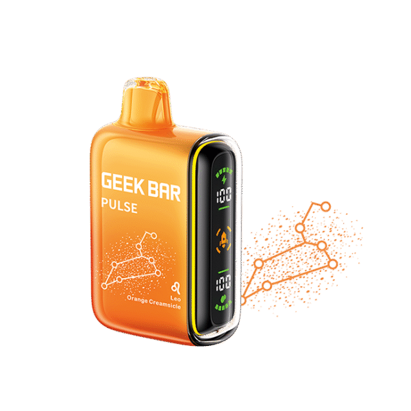Geekbar Pulse Orange Creamsicle Flavor