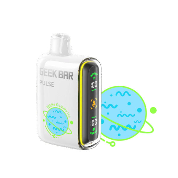 Geekbar Pulse White Gummy Ice Flavor
