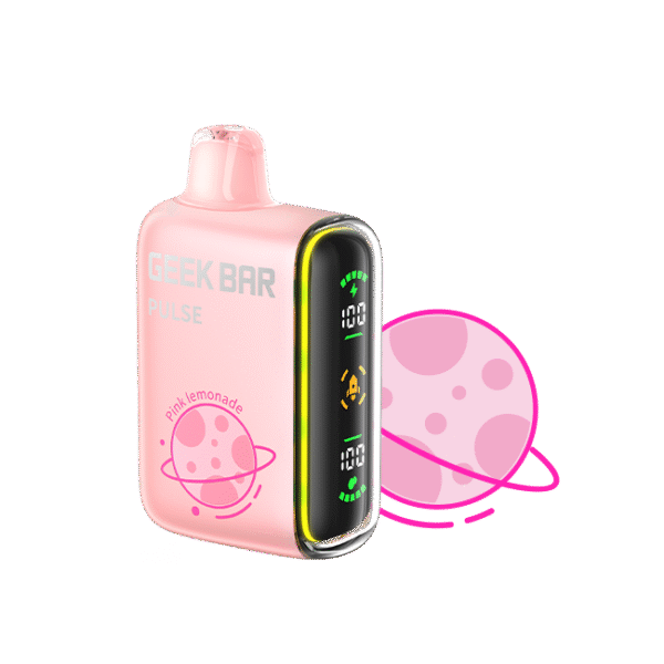 Geekbar Pulse Pink Lemonade Flavor