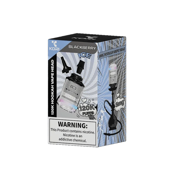 KORI Blackberry Ice Flavor 120000 Puffs - Image 2