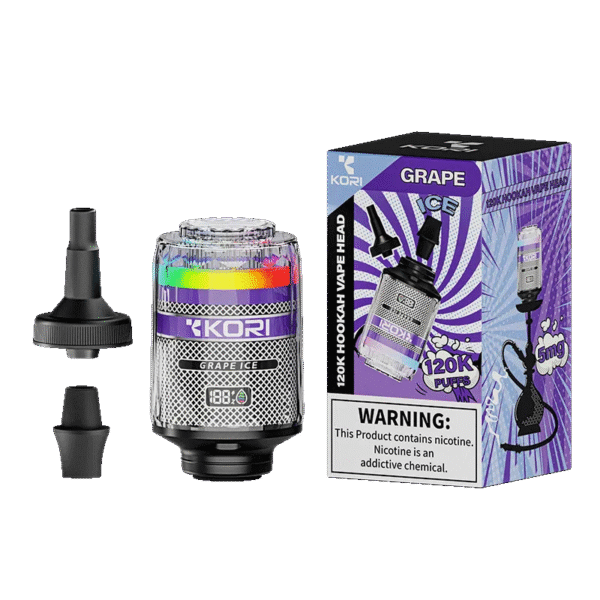 KORI Grape Ice Flavor 120000 Puffs - Image 2