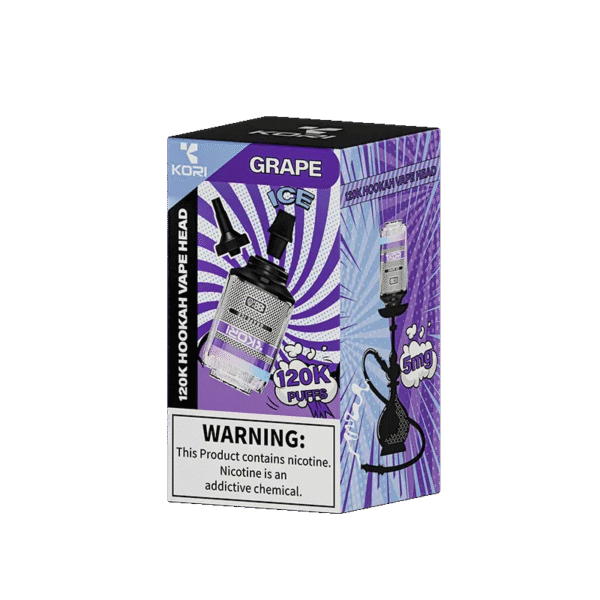 KORI Grape Ice Flavor 120000 Puffs - Image 3