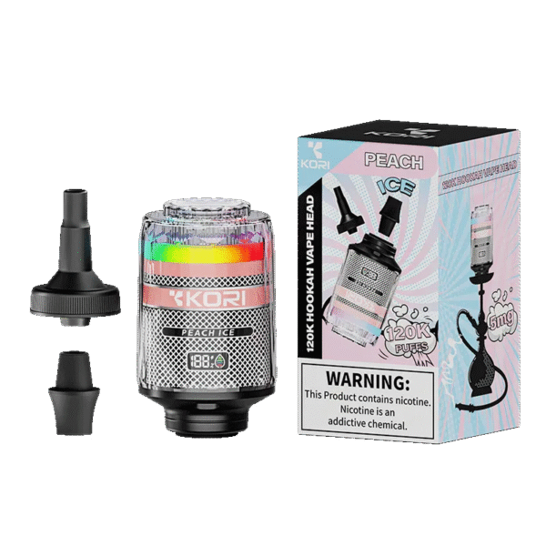 KORI Peach Ice Flavor 120000 Puffs - Image 2