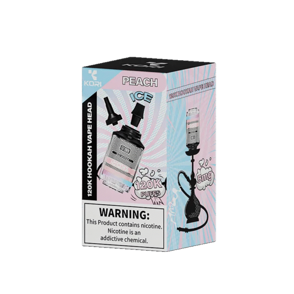 KORI Peach Ice Flavor 120000 Puffs - Image 3