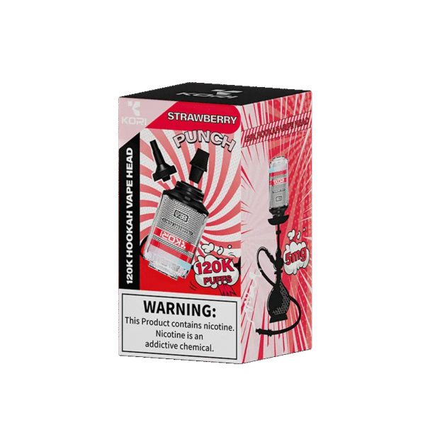KORI Strawberry Punch Flavor 120000 Puffs - Image 3