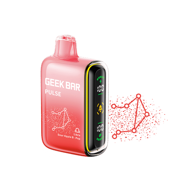 Geekbar Pulse Sour Apple B-Pop Flavor