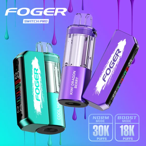 Sour Cranapple Foger Switch Pro 30k Puffs Disposable Vape Device - Image 3