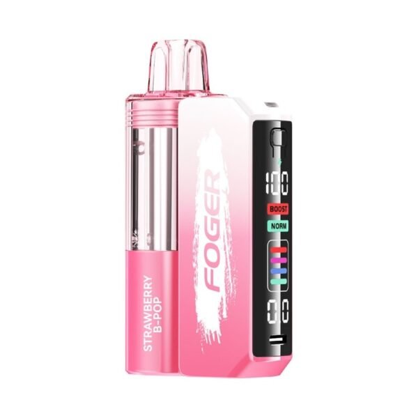 Strawberry B-Pop Foger Switch Pro 30k Puffs Disposable Vape Device